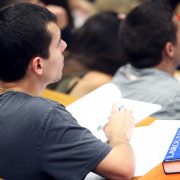 Cours d'anglais en amphi