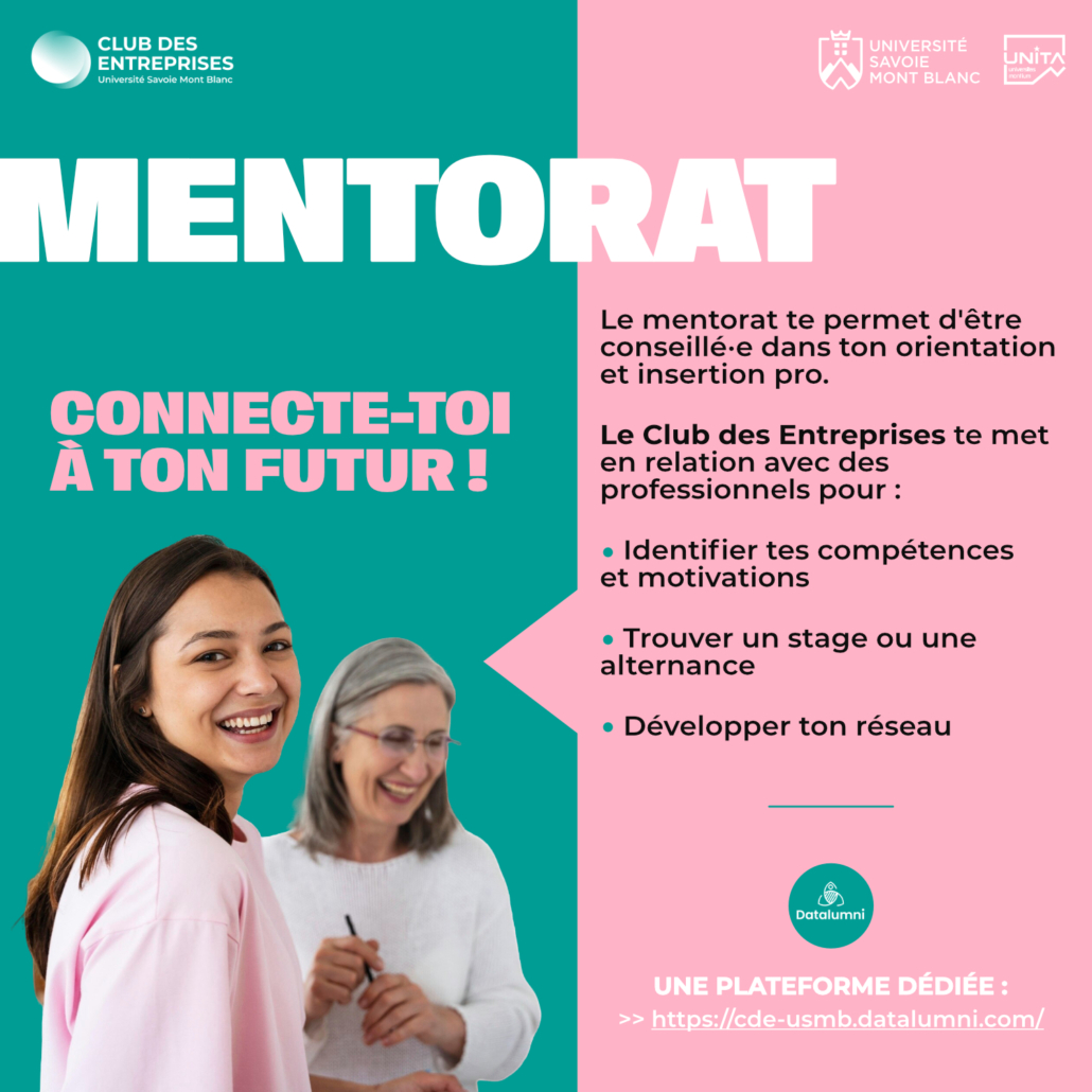 Mentorat Faculté de droit de l'USMB