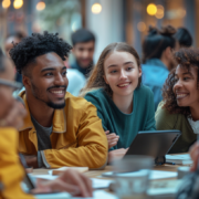 table ronde réseaux sociaux bien-être USMB Arthur Delaporte