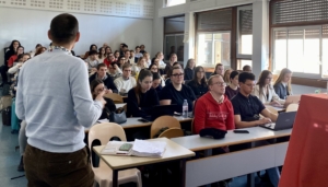 Échanges entre étudiants en droit de l’USMB et magistrats du Tribunal judiciaire de Chambéry sur le campus de Jacob-Bellecombette