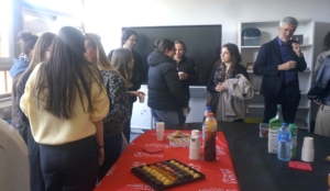 Discussion entre étudiants en droit et professionnels de la magistrature à l’Université Savoie Mont Blanc après une conférence